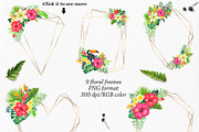 Watercolor Tropical Clip Art, an Illustration by Elly Studio (Thumbnail 3 of 9)