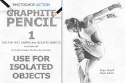 Graphite Pencil 01 Photoshop Actions, an Action Add-On by GrafxFun (Thumbnail 2 of 4)