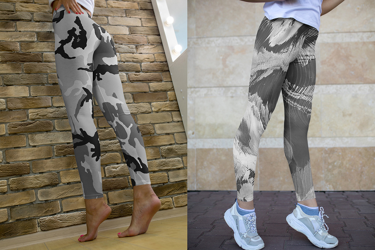 100 Leggings Mock-Up #20, a Bottom Mockup by Freeman Studio (Photo 36 of 58)