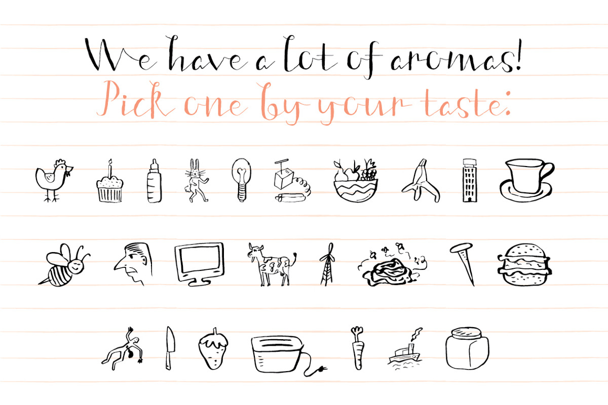 Fine New Bonbons font family preview 4
