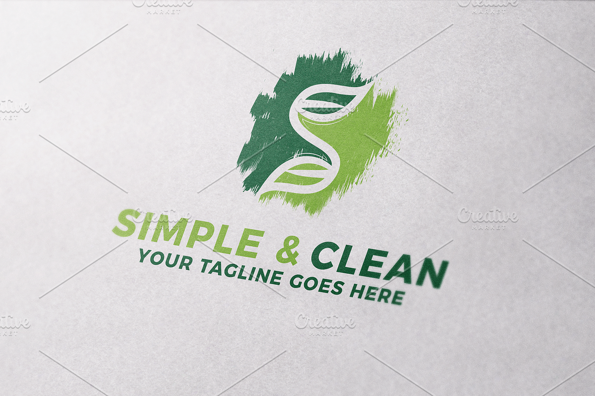 Letter S Logo | Simple Clean Logo, a Branding & Logo Template by REDVY ...