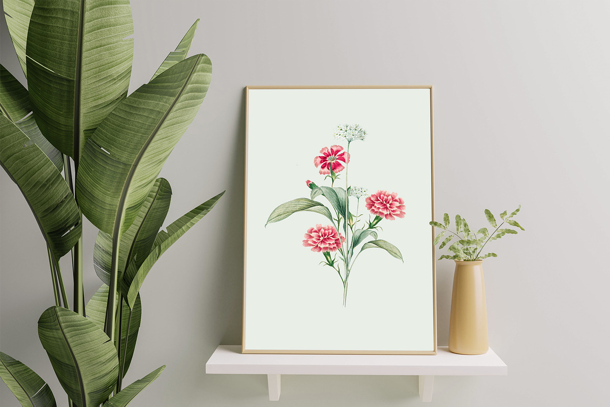 35 Vintage Flowers Collection, an Object Graphic by EvitePapery (Photo 6 of 7)