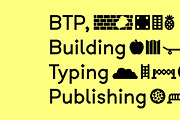 BTP, a Sans Serif Font by A is for... (Thumbnail 1 of 5)