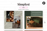 Simplest social media templates, a Social Media Template by Chanut is industries (Thumbnail 2 of 8)
