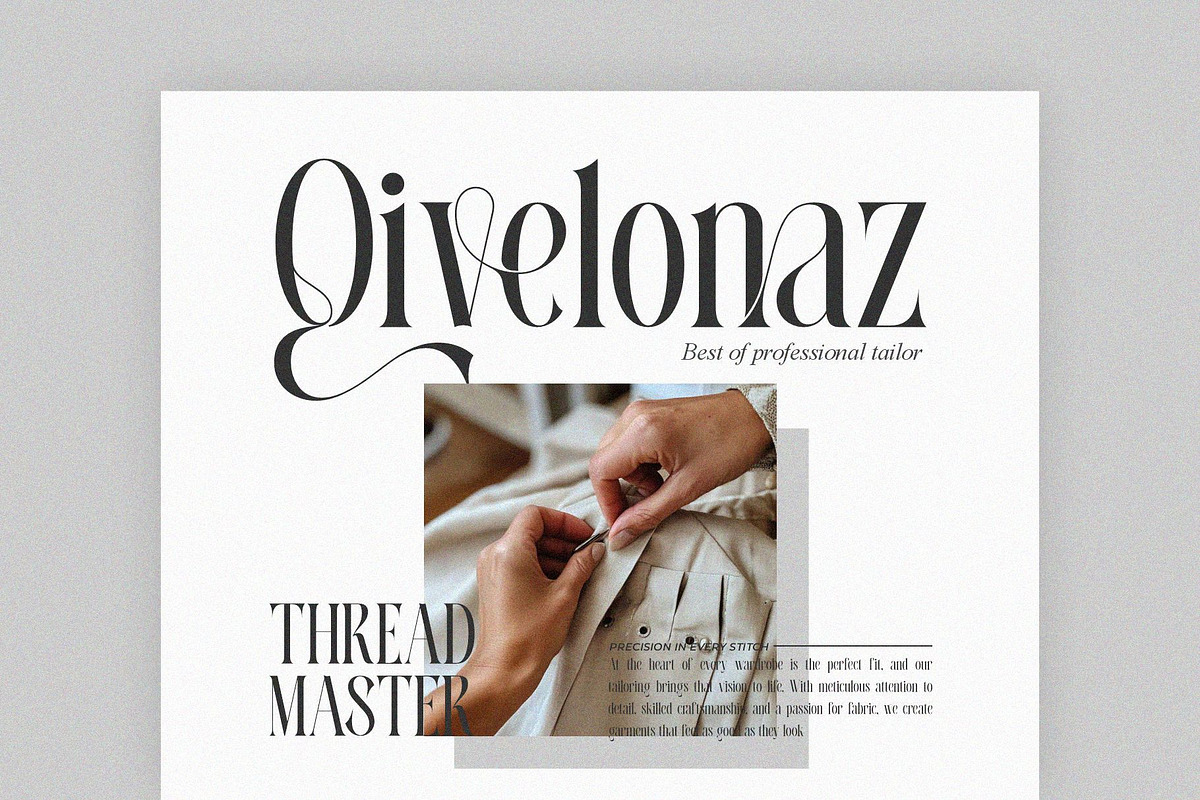 Ravemy || Elegant Classy Serif Font, a Serif Font by Ermedia Studio (Photo 6 of 10)