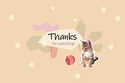 Cat Lady Graphic Set, an Animal Illustration by svetlana.belaia (Thumbnail 7 of 7)