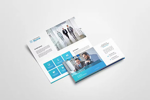 DL Bifold Brochure Mockup Set