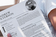 Professional Resume Template, CV, a Resume Template by VictoriousVita (Thumbnail 7 of 8)