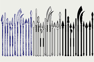 Set Spear SVG