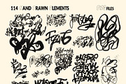 Graffiti Art & Grunge PNG Overlays, an Object Graphic by Oksana Trygub (Thumbnail 10 of 19)