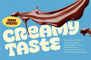 Corela Sweet - Food BoldDisplay Font, a Sans Serif Font by decographstud (Thumbnail 5 of 7)