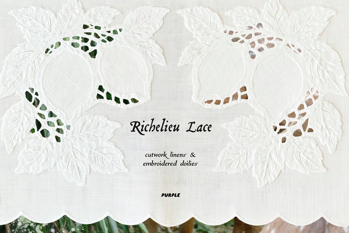 Richelieu Lace Doilies, an Object Graphic by Purple (Photo 2 of 13)