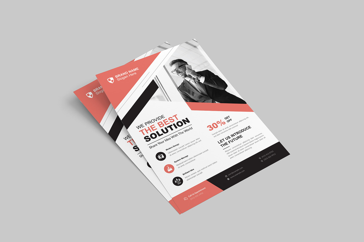 Corporate Business Flyer Template preview 5