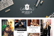 Blogger Template-Sparkle Grid, a Templates & Theme by bthemez (Thumbnail 2 of 3)