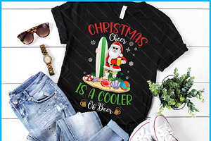 Christmas Cheer Is A Cooler SVG PNG, a Graphic by Creativeusart
