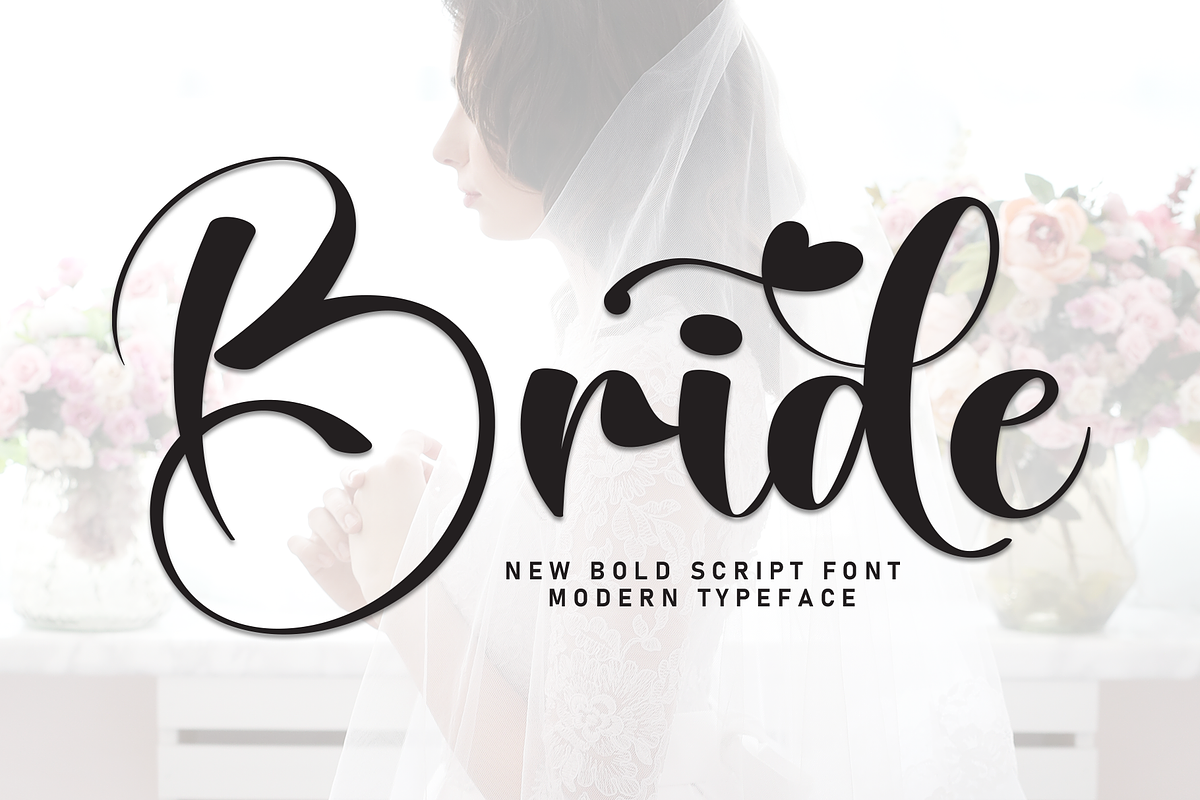 Bride | Script Font, a Handwritten Font by Scratchones (Photo 1 of 9)