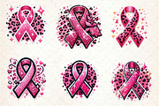 Breast Cancer Awareness PNG, an Illustration by CreationArt (Thumbnail 4 of 5)
