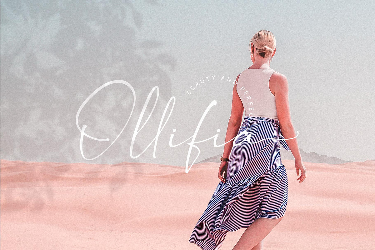 Ruttari // Chic Handwritten Font preview 8