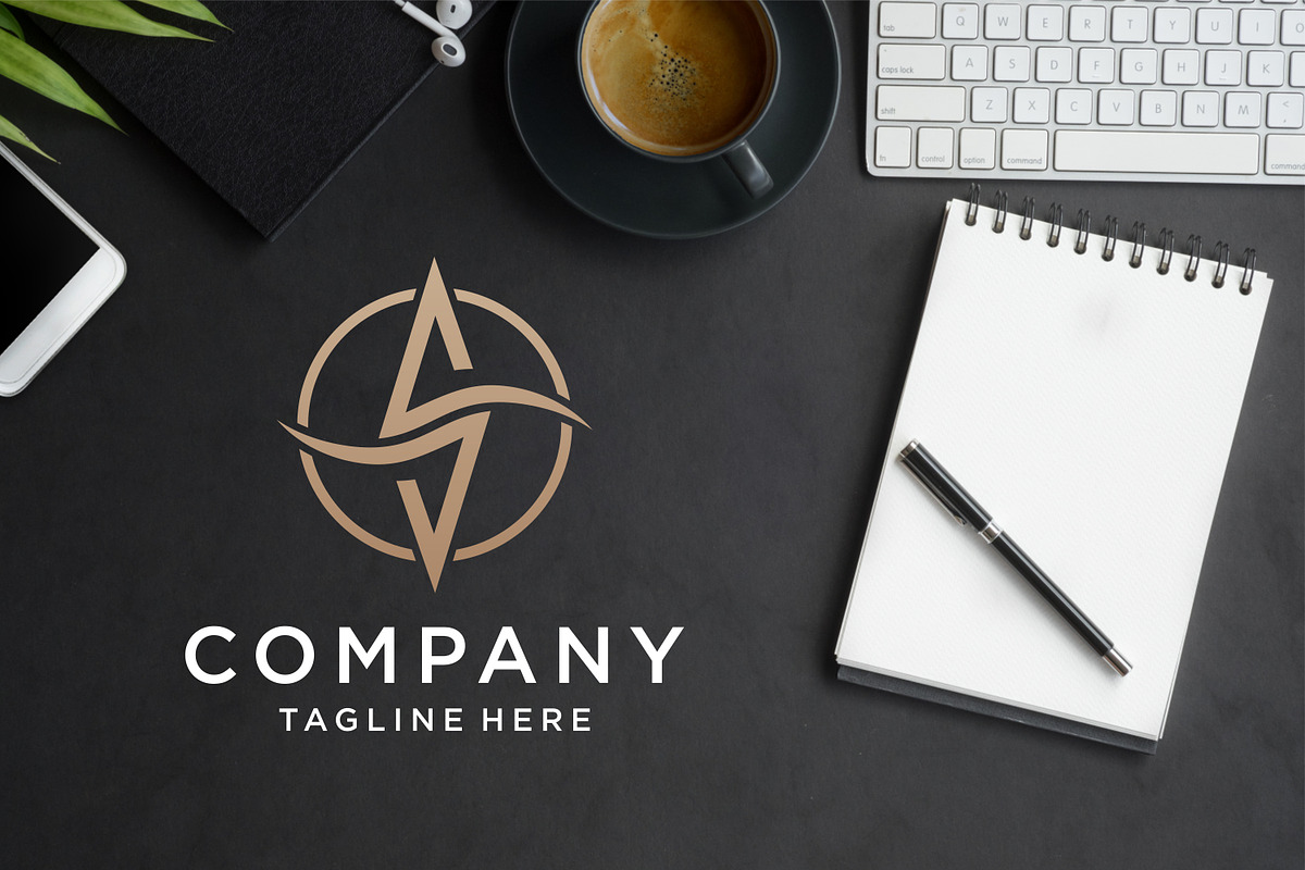 monogram logo design - SVG file, a Branding & Logo Template by BARONSTD (Photo 16 of 17)