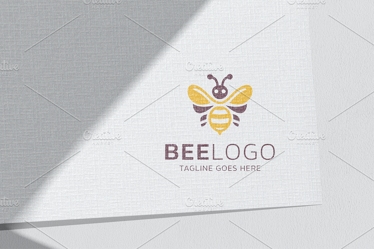 Bee Logo Template, a Branding & Logo Template by ahsancreates (Photo 4 of 4)