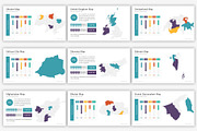 Maps PowerPoint infographics, a Presentation Template by SlideOne (Thumbnail 15 of 31)