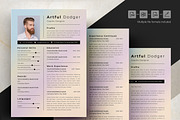 Editable Resume with Icons & Section, a Resume Template by ResumeInventor (Thumbnail 3 of 6)