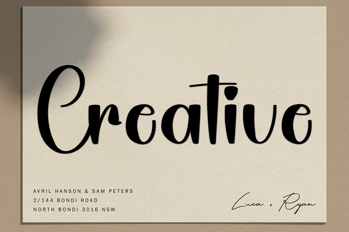 House Highland, a Handwritten Font by FreshTypeINK (Photo 5 of 7)