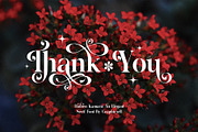 Hubein Kamaru Elegant Ligature Font, a Serif Font by Graphicxell (Thumbnail 22 of 22)