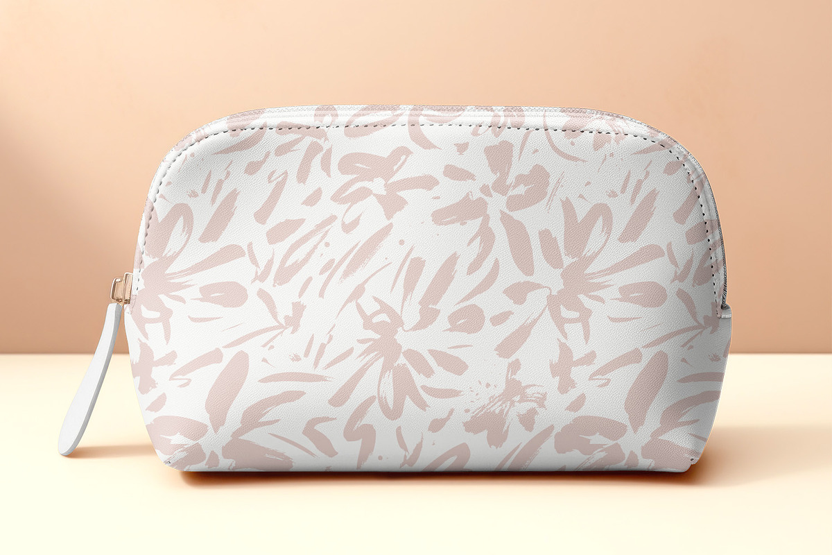 Painted Delicate Flowers, a Wallpaper Graphic by MalyskaStudio (Photo 3 of 5)