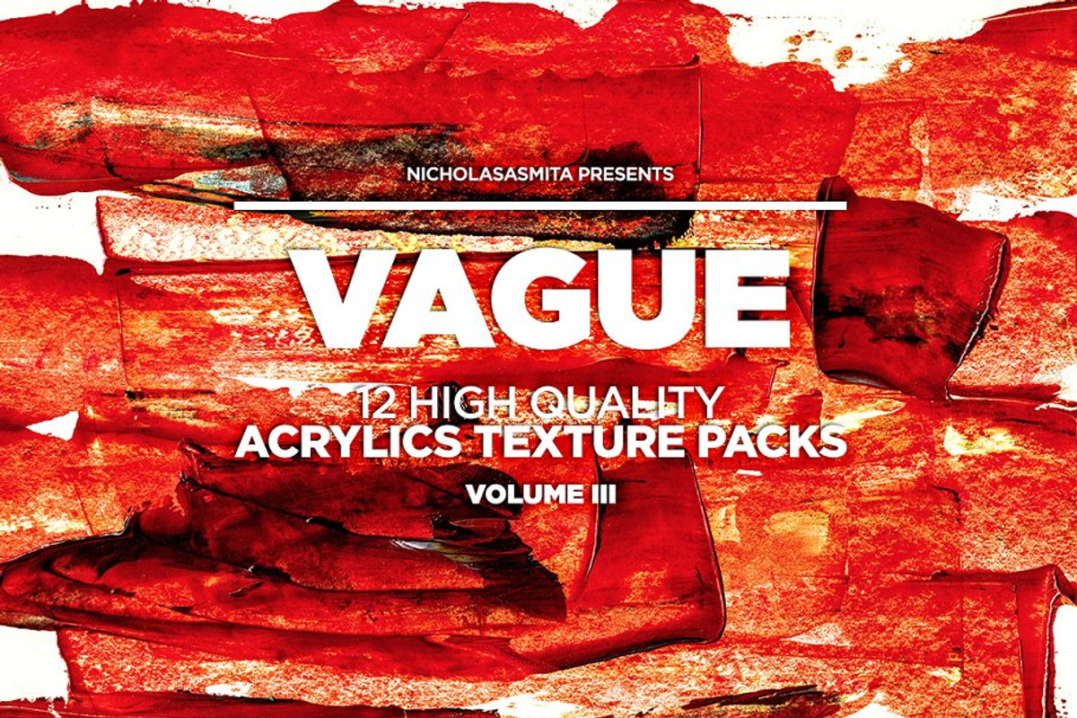 Vague 49 Acrylics Textures Packs, a Pattern Graphic by nicholasasmita (Photo 38 of 51)