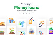 Money and Finance Icon Set, a Duotone Icon by Prosymbols (Thumbnail 1 of 10)