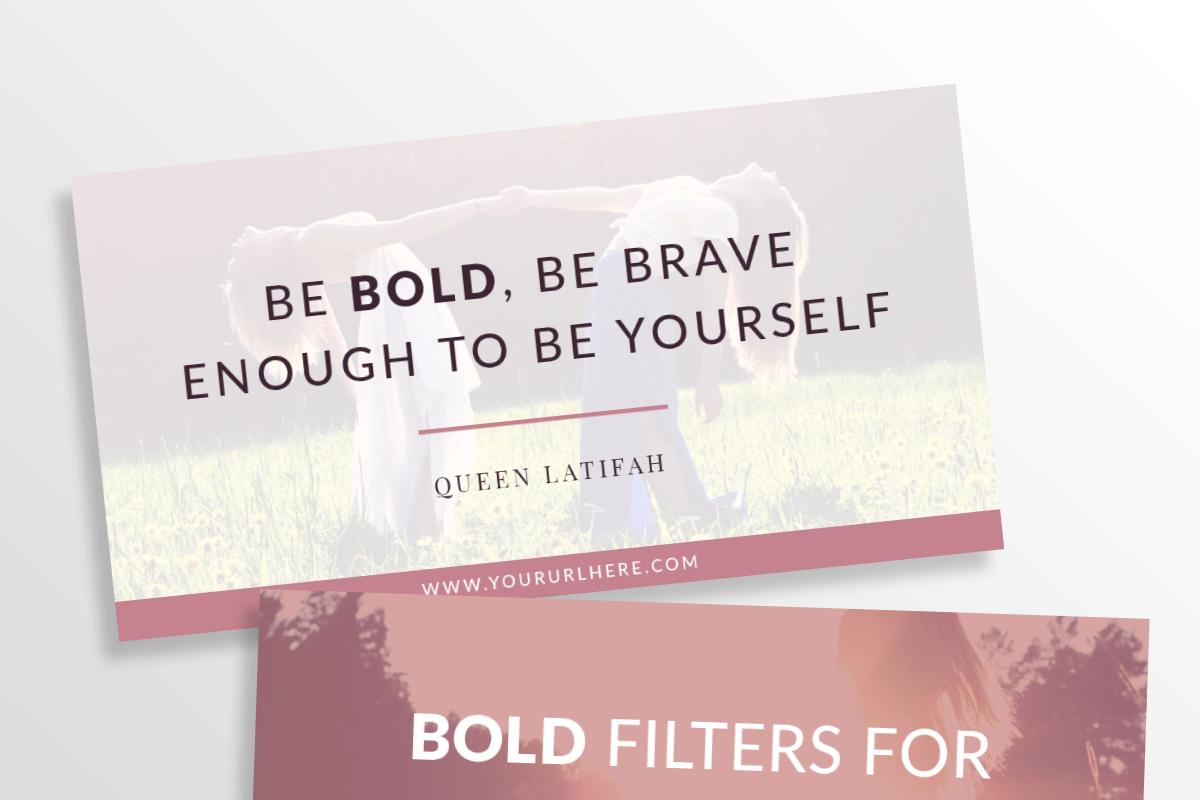 Going Bold 10 Social Media Templates, a Social Media Template by Kimi Kinsey (Photo 6 of 6)