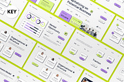 Purple Business Investment Keynote, a Presentation Template by graphicook (Thumbnail 1 of 4)