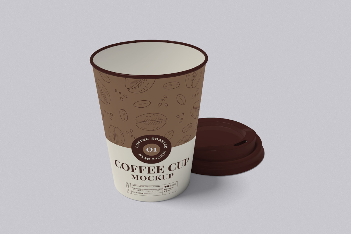 Coffee Cup Mockup Bundle Set, a Cups & Container Mockup by Rielismee (Photo 2 of 5)