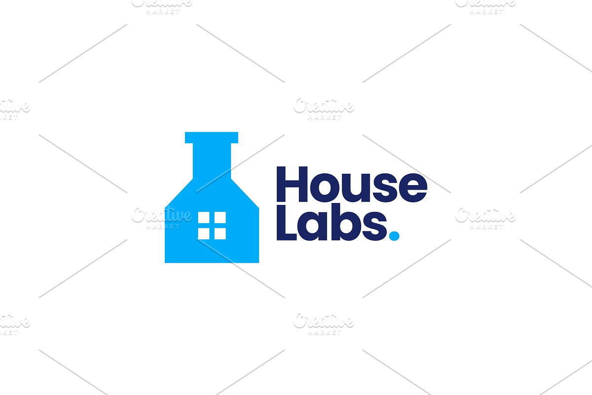 house lab home laboratory logo, a Branding & Logo Template by VSTRD ...
