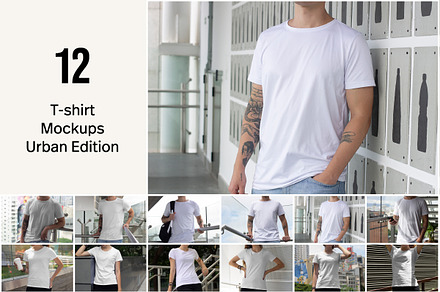 T-shirt Mockups Urban Edition