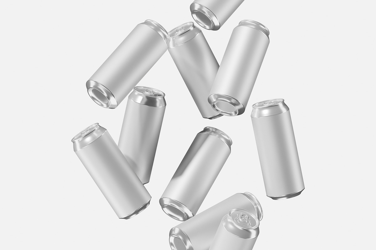 Soda Can Mockup, a Packaging Mockup by Unerispace (Photo 4 of 5)