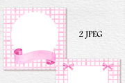 Watercolor Pink Coquette Bow PNG, a Decorative Illustration by PatternPalette (Thumbnail 4 of 5)
