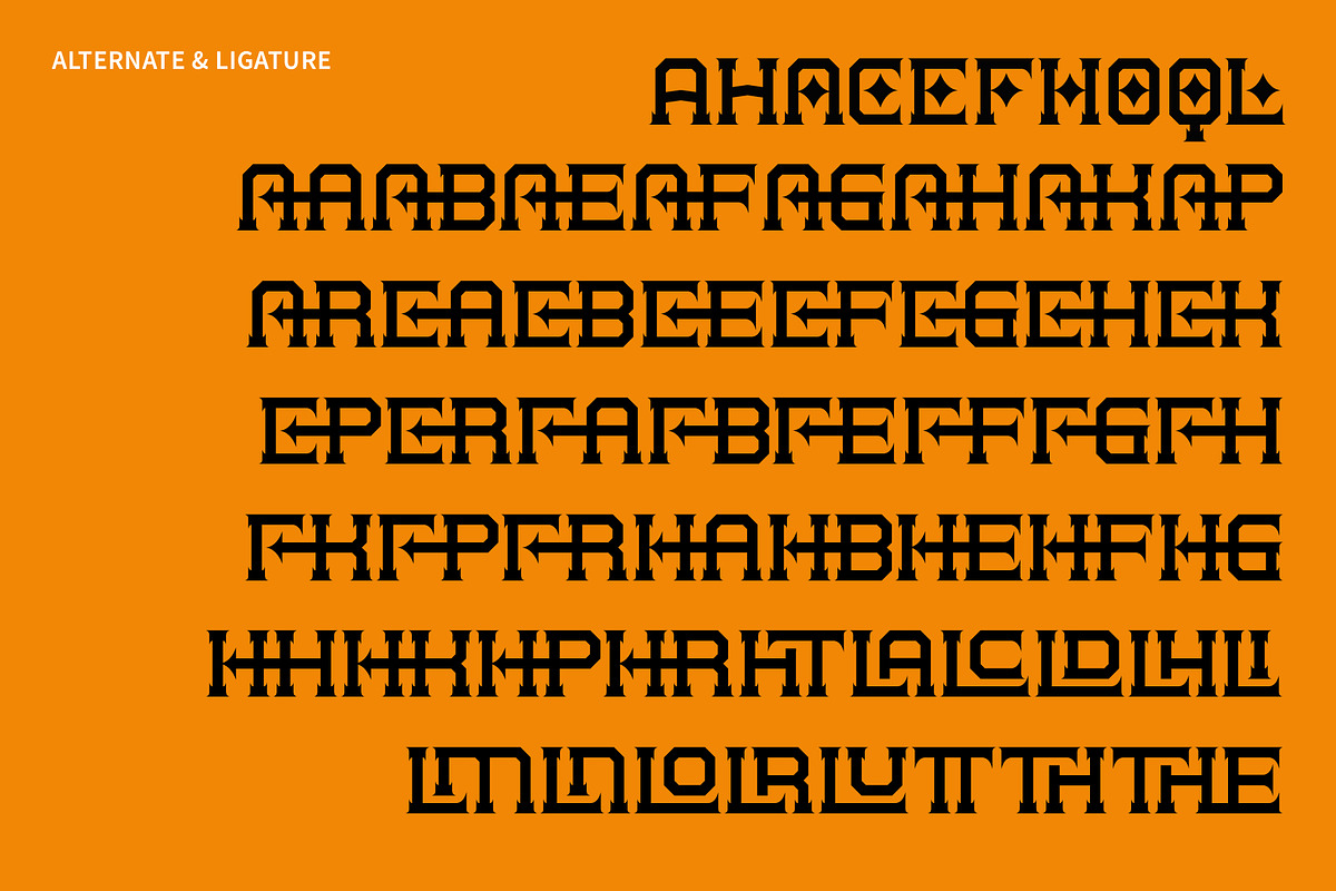 Mafanea - Slab Serif Display Font, a Serif Font by MooneseyeType (Photo 3 of 7)