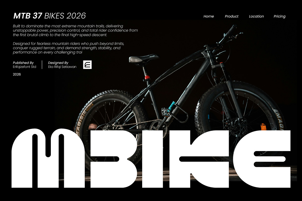 Goortir Font, a Sans Serif Font by Erifqizefont (Photo 2 of 10)