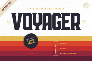 Voyager Typeface