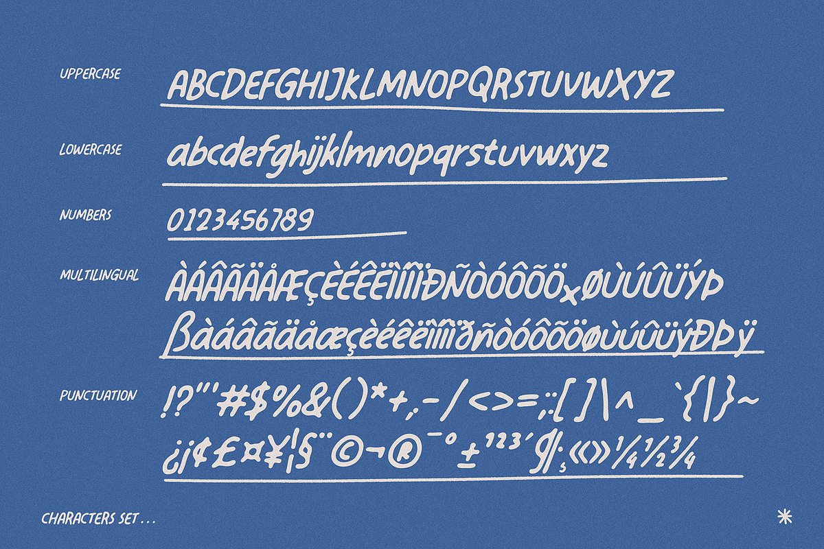 Pleasurize Handwritten Font, a Handwritten Font by Typeparties (Photo 6 of 6)