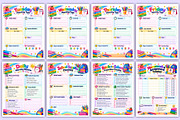 First Week of School Planner, a Stationery Template by Mustafiz (Thumbnail 3 of 3)
