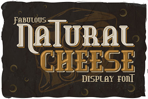 Natural Cheese font