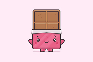 Kawaii Chocolate Bar