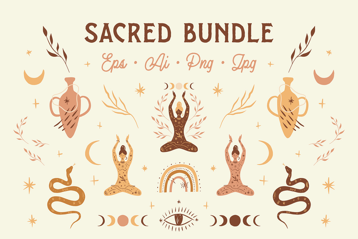 Sacred Bundle, an Illustration by Annie Konst
