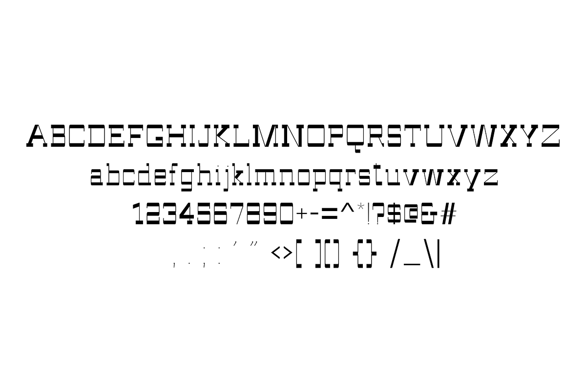 Notchie - Modern Typeface, a Serif Font by Made by Cap (Photo 2 of 3)