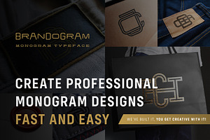 Brandogram Monogram Typeface