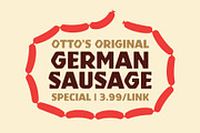 GDC Schnitzel Typeface, a Sans Serif Font by GriffinDesignCompany (Thumbnail 5 of 7)