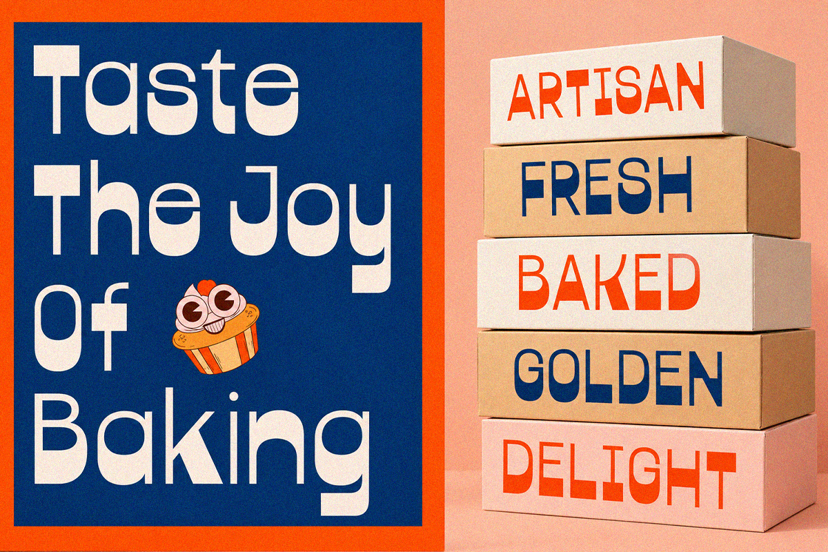 Sacora - Retro Display Sans Font, a Sans Serif Font by Say Studio (Photo 6 of 10)
